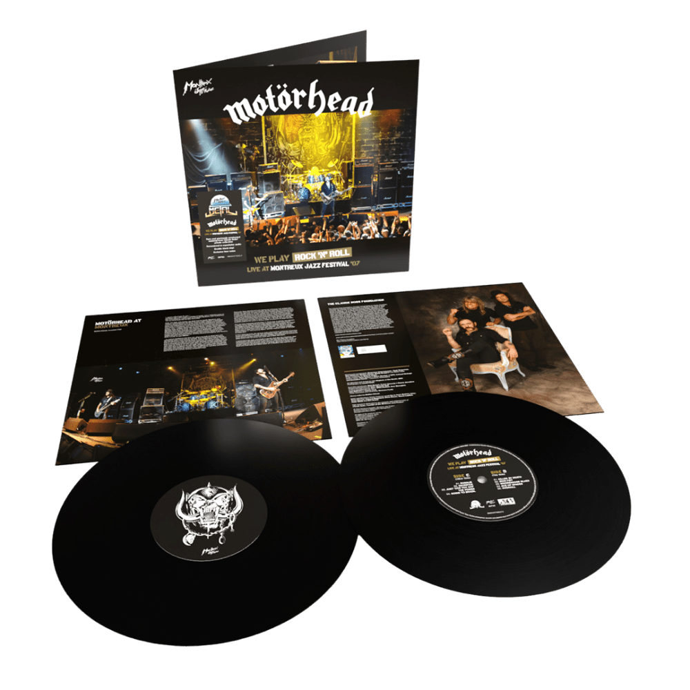 Live At Montreux Jazz Festival '07 Double Vinyl by Mot��rhead