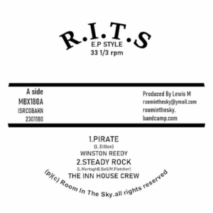 Pirate / Steady Rock RSD 2023 7 Inch Vinyl by Winston Reedy, Inn House Crew