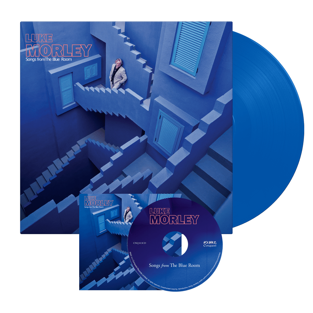 Songs From The Blue Room Blue Vinyl LP & CD Album by Luke Morley