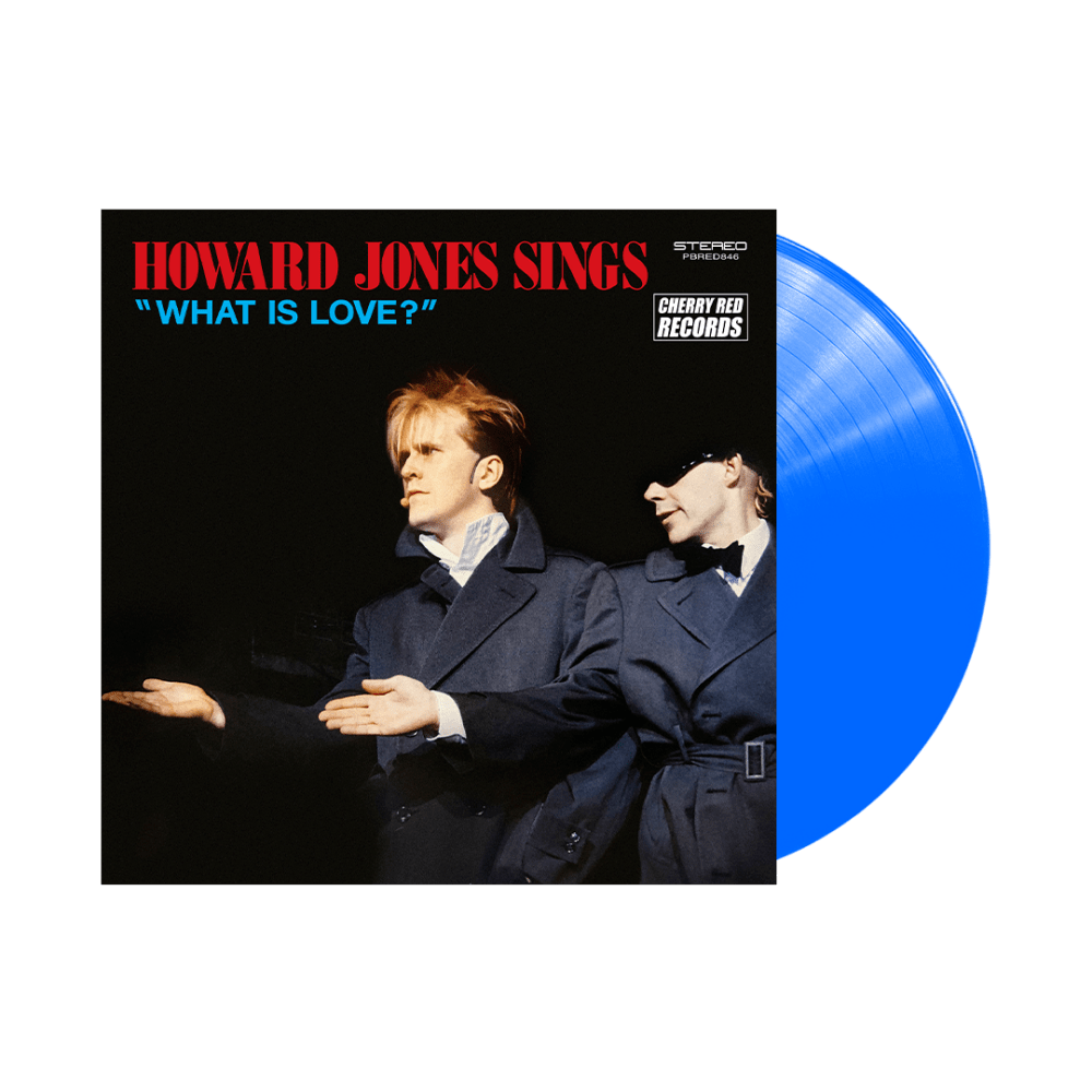 Howard Jones Sings "What Is Love?" Blue Vinyl by Howard Jones