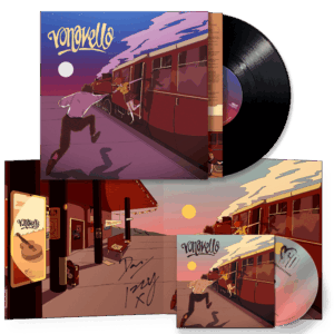 Vona Vella Limited Edition 'Night Time Cover' LP & CD Album with Signed Poster by Vona Vella