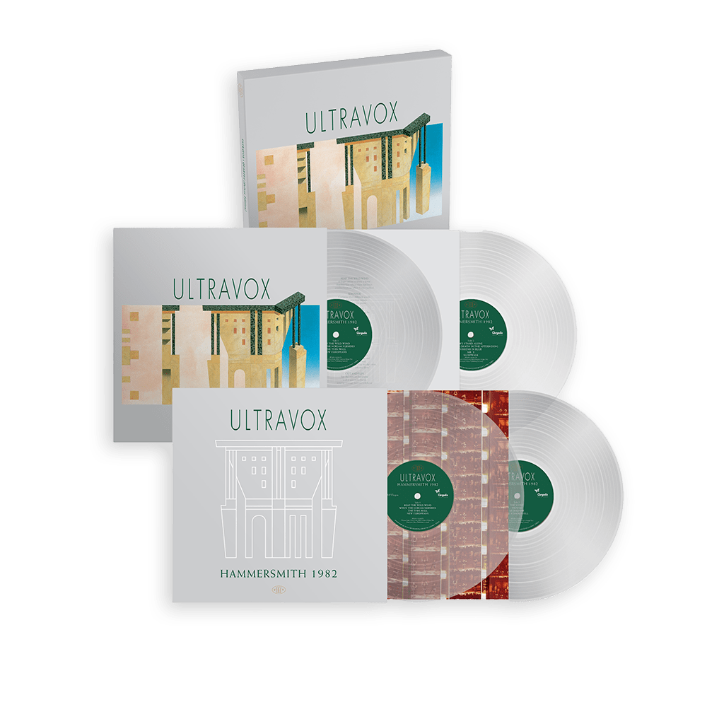 Quartet (Deluxe Edition) 4LP Clear Vinyl Boxset by Ultravox