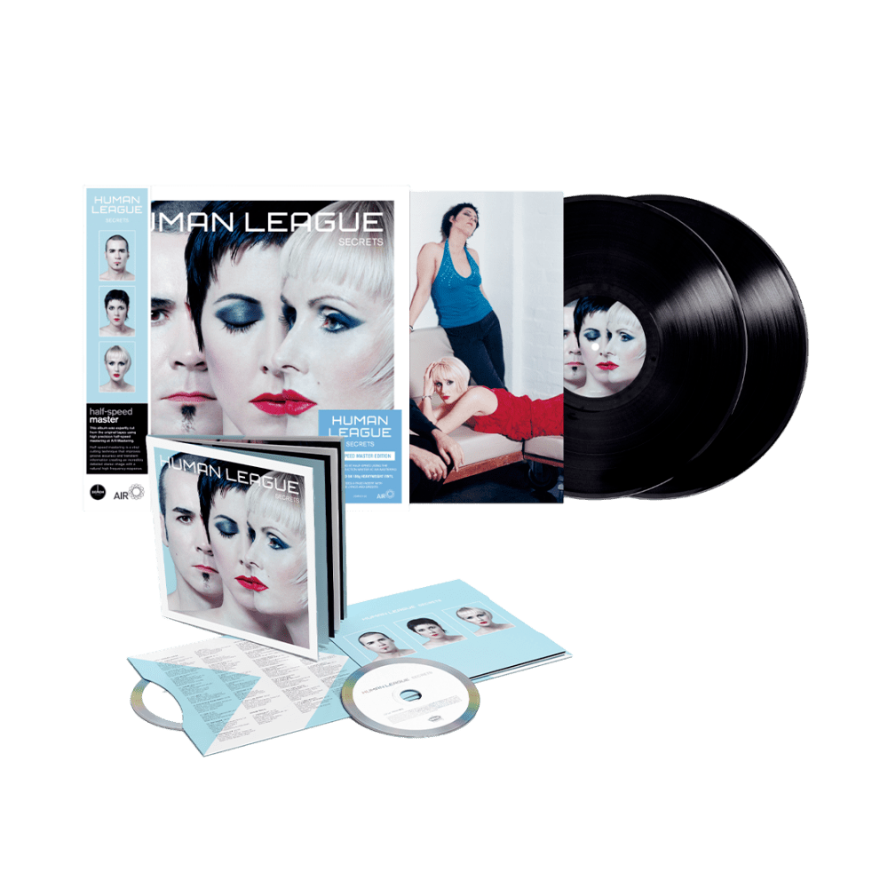 Secrets Half-Speed Master Edition Black Vinyl + Deluxe 2CD by Human League