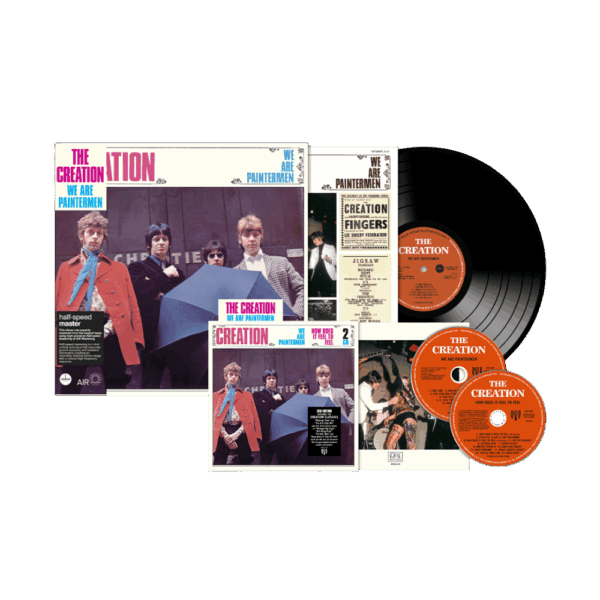 We Are Paintermen Half-Speed Master Edition Black Vinyl + We Are Paintermen & How Does It Feel To Feel 2CD - The Creation