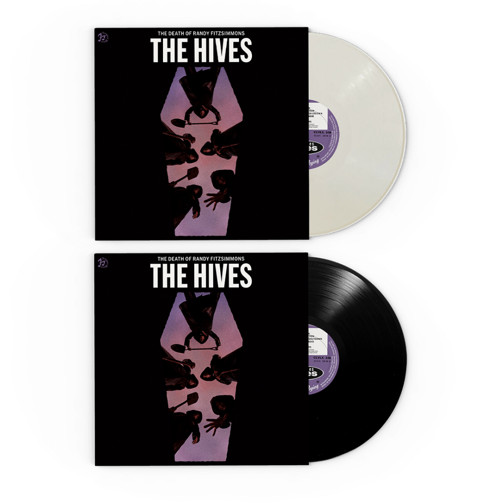 The Death Of Randy Fitzsimmons Off-White & Black Vinyl by The Hives