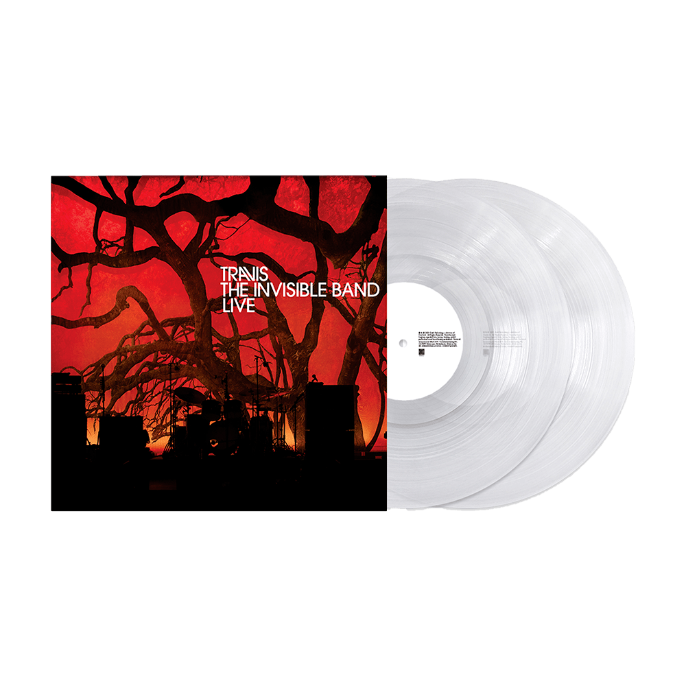 The Invisible Band Live Clear Vinyl by Travis