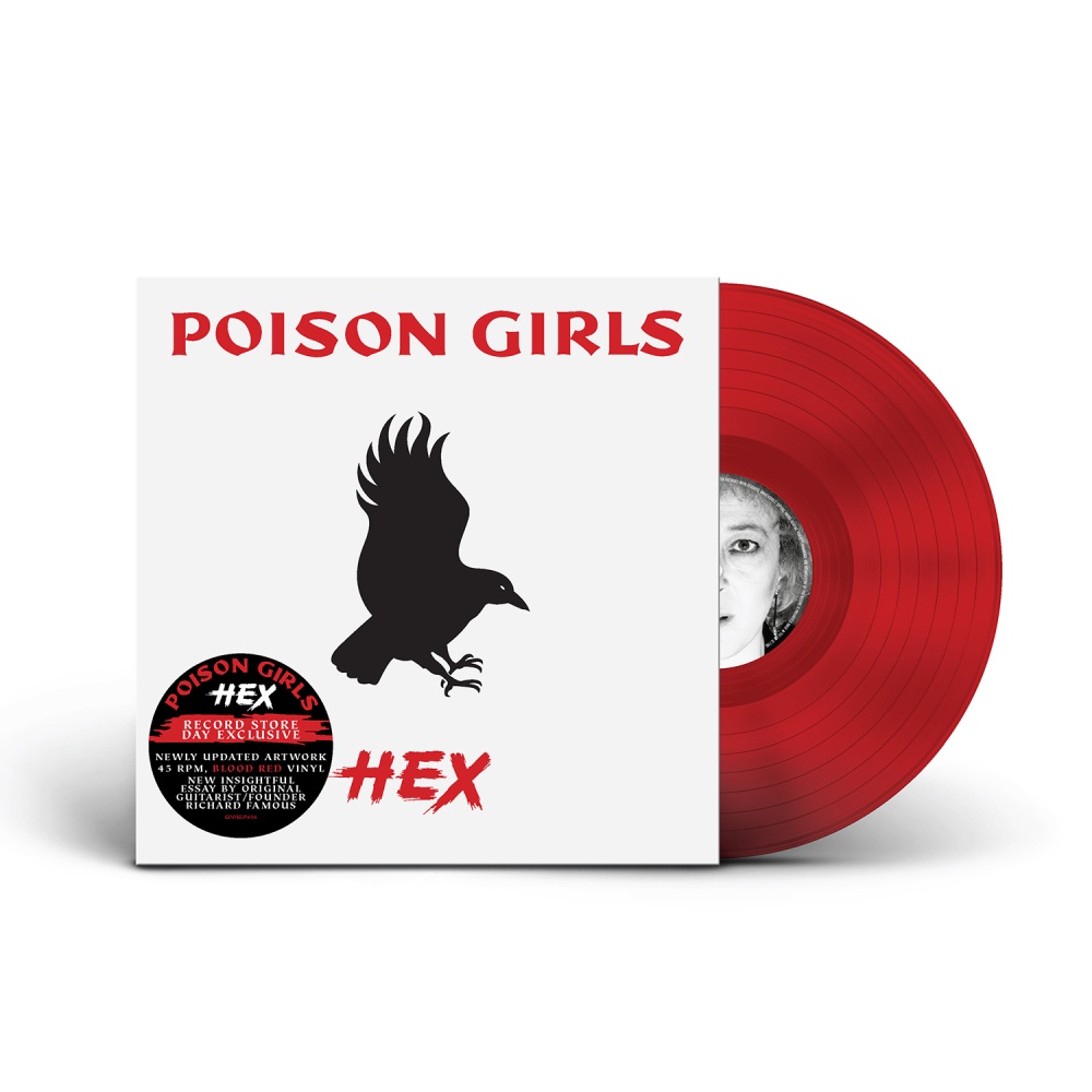 Hex Red Vinyl by Poison Girls