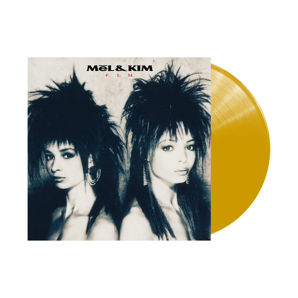 F.L.M. Ochre Coloured 12 Inch Vinyl by Mel & Kim