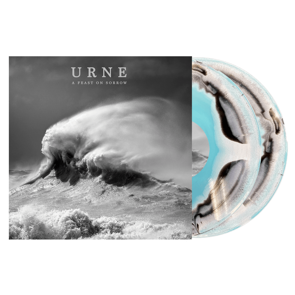 A Feast On Sorrow Sea Swirl Double Vinyl by Urne