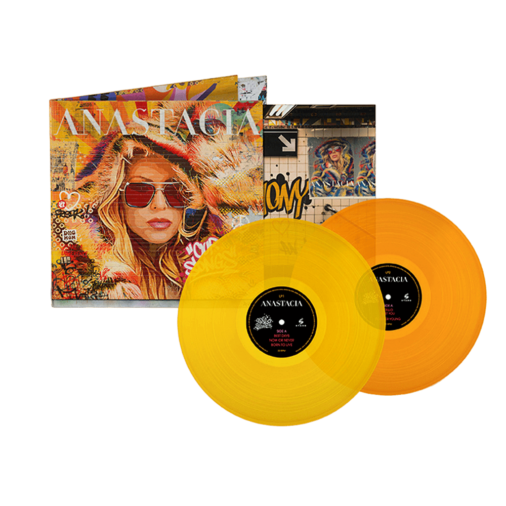 Our Songs Orange and Yellow Double Vinyl by Anastacia