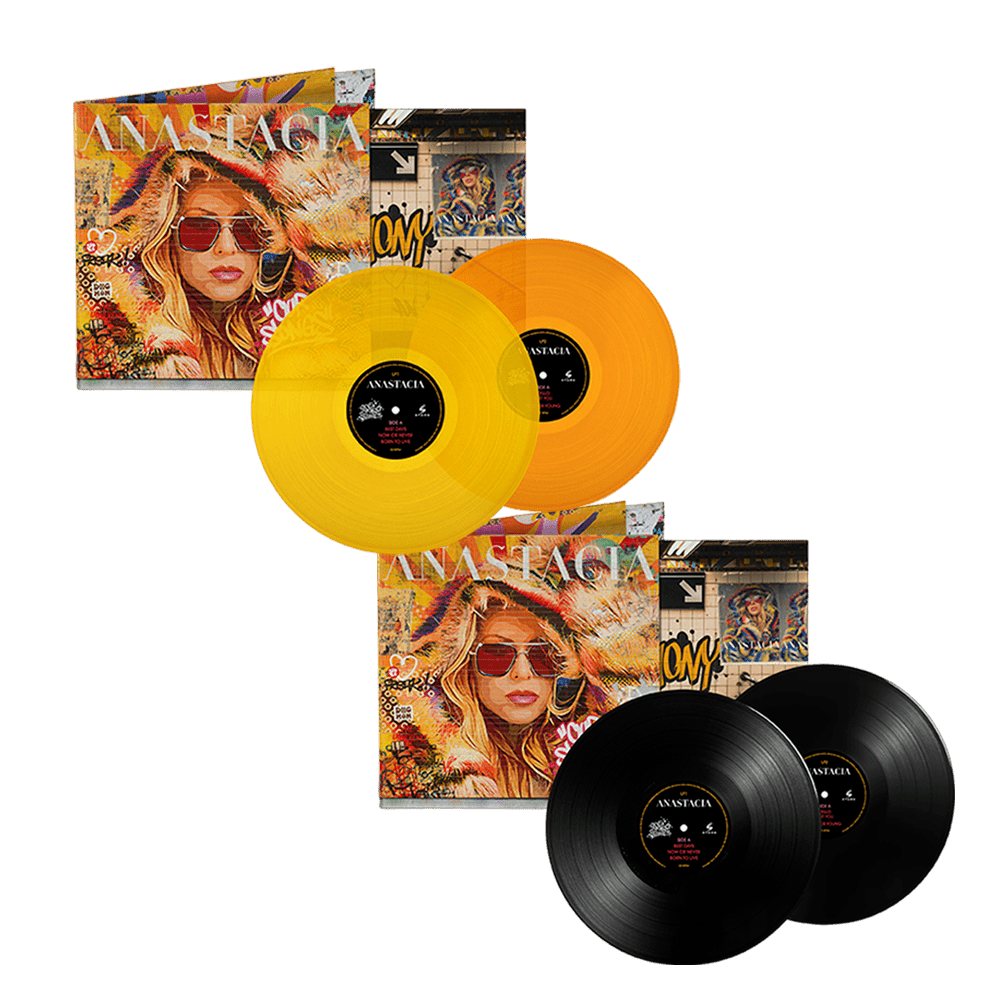 Our Songs Black Double Vinyl + Orange and Yellow Double Vinyl by Anastacia