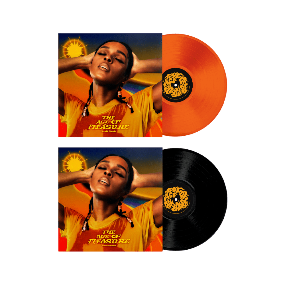 The Age Of Pleasure Orange + Black Vinyl by Janelle Mon��e