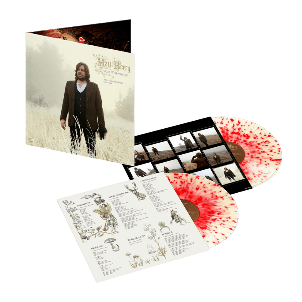 Kill The Wolf: 10th Anniversary Edition Blood-Splatter Coloured Double Vinyl by Matt Berry