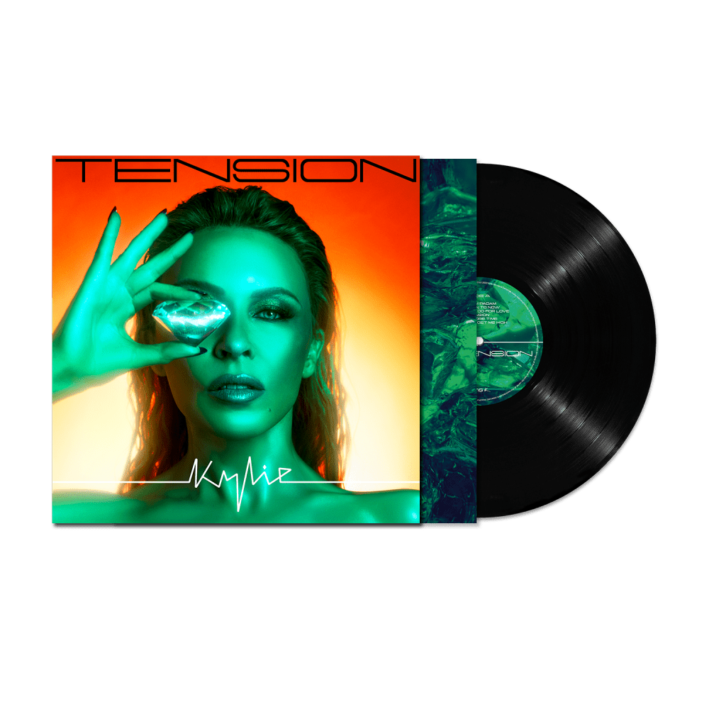 Tension Black Vinyl by Kylie