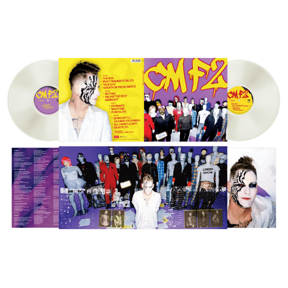 CMF2 Translucent Milky Clear Double Vinyl by Corey Taylor