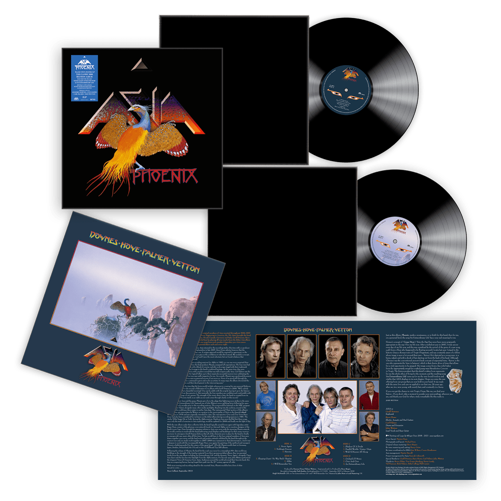 Phoenix 2LP Double LP by Asia