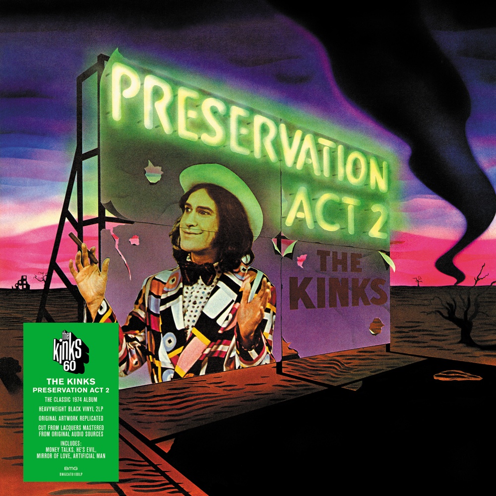 Preservation Act 2 Double Heavyweight LP by The Kinks
