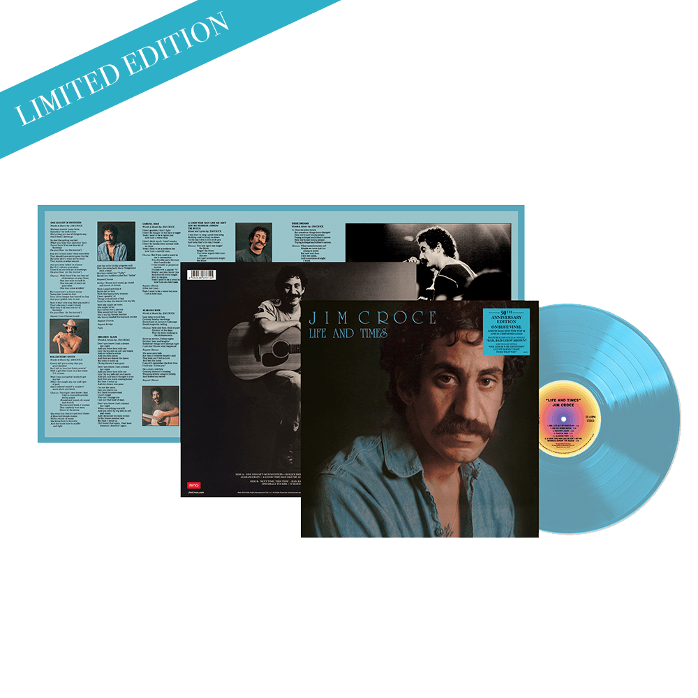 Life And Times 50th Anniversary Blue Vinyl Vinyl by Jim Croce
