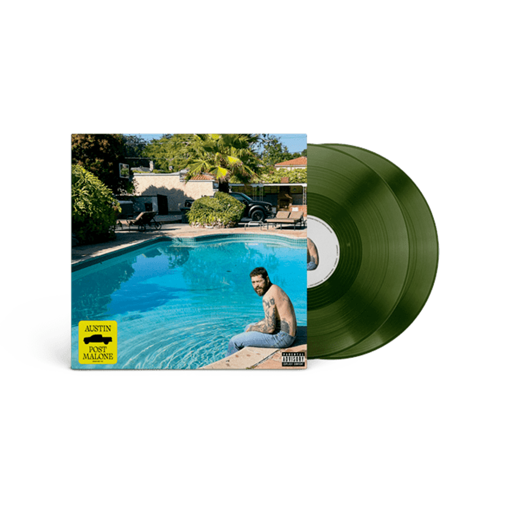 Austin Forest Green Double Vinyl by Post Malone