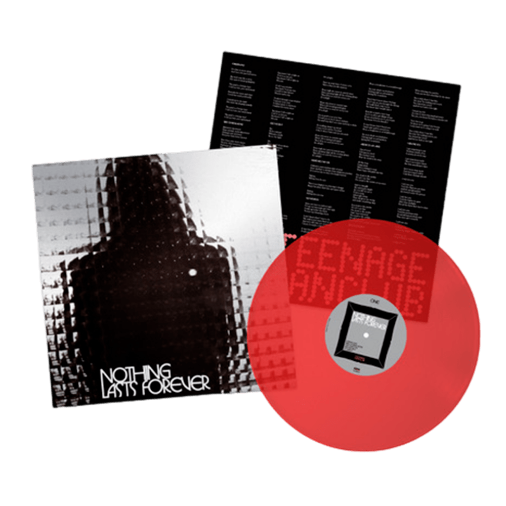 Nothing Lasts Forever Translucent Red Vinyl by Teenage Fanclub
