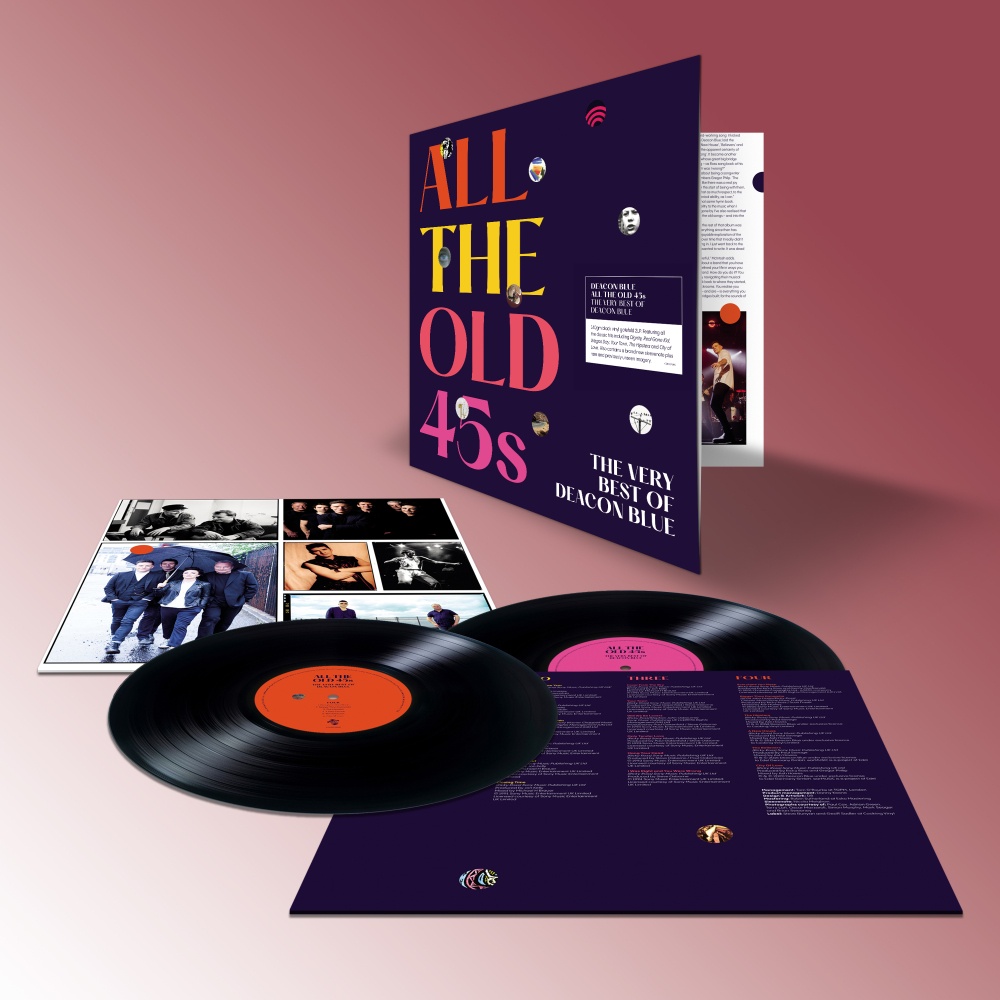 All The Old 45s (The Very Best Of Deacon Blue) Double LP by Deacon Blue