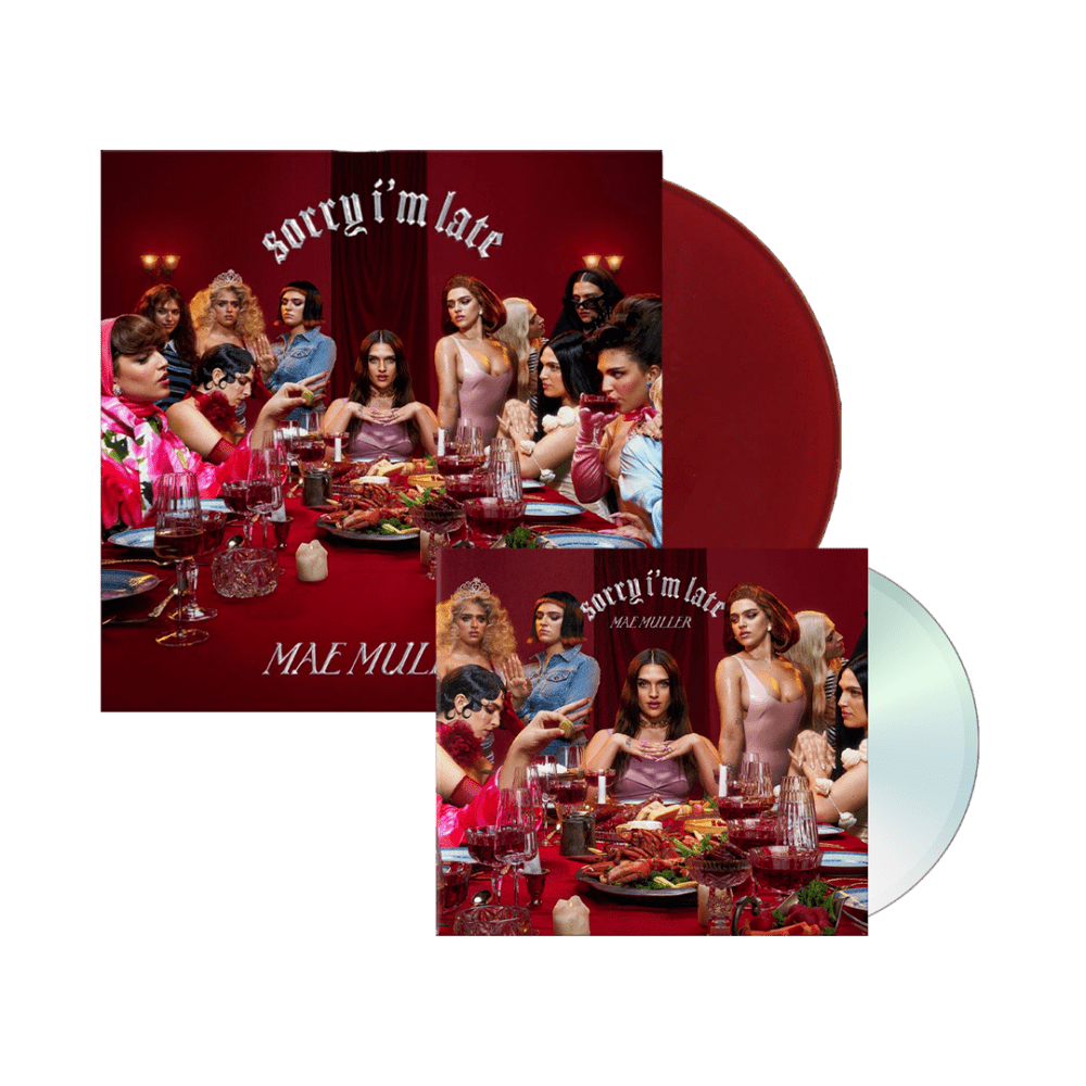 Sorry I'm Late Red Vinyl + CD by Mae Muller