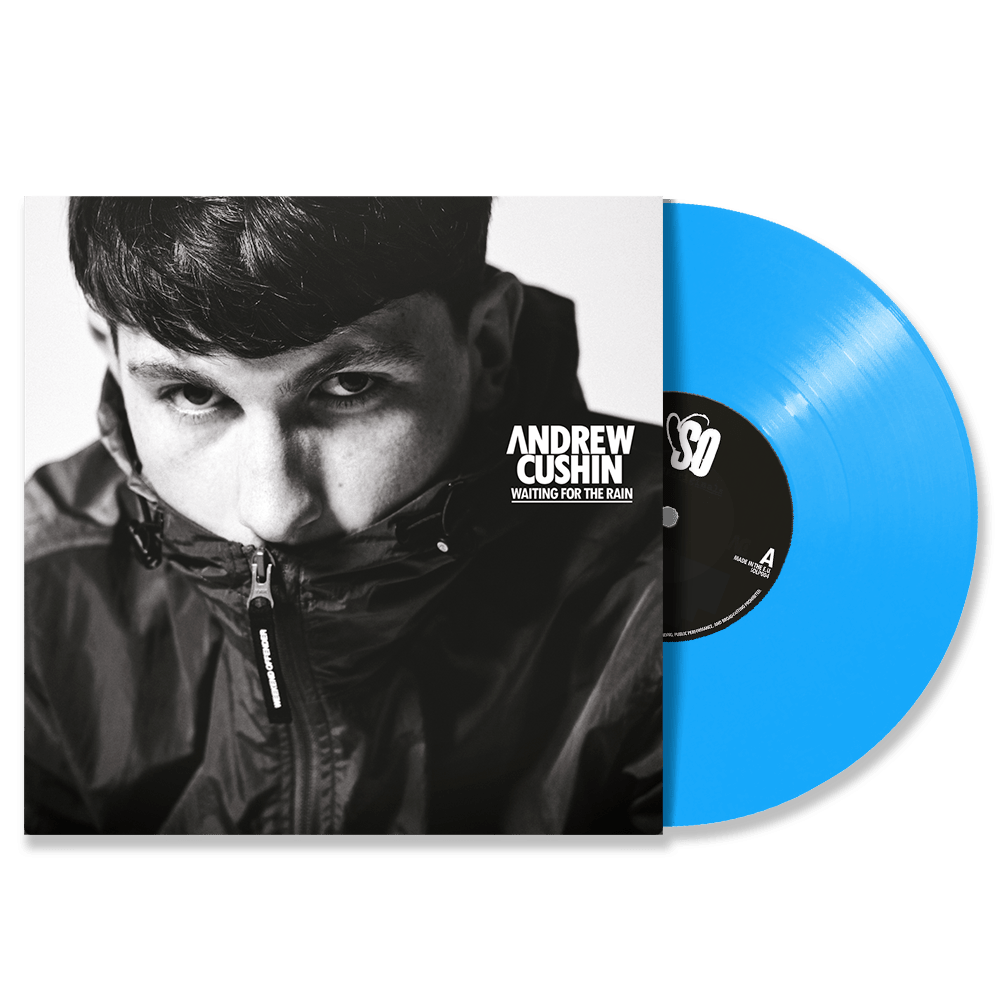 Waiting For The Rain Blue Vinyl  Vinyl by Andrew Cushin