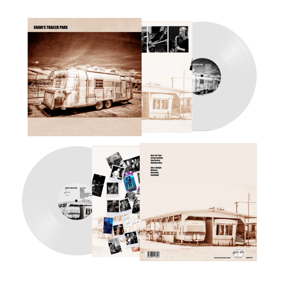 Shaws Trailer Park White Vinyl by Shaw's Trailer Park
