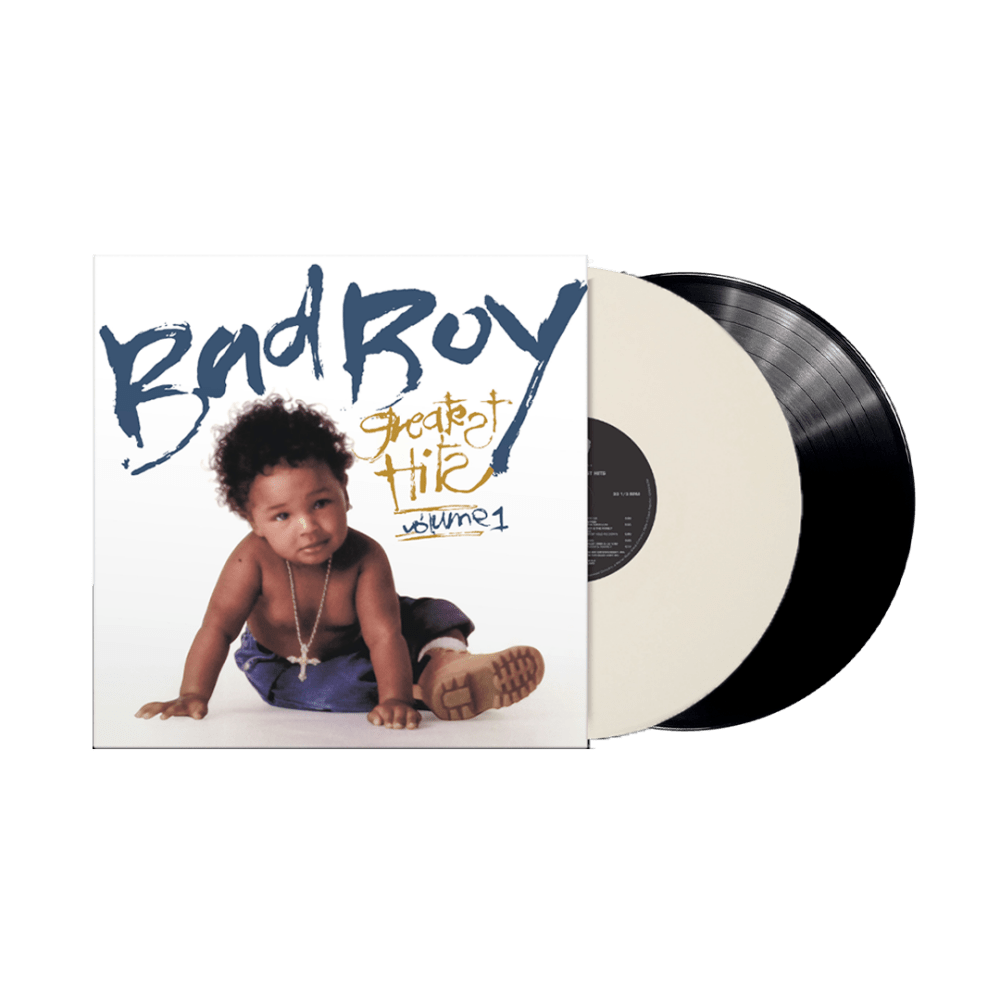 Bad Boy Greatest Hits,  Vol. 1 Black & White Double Vinyl by Various Artists