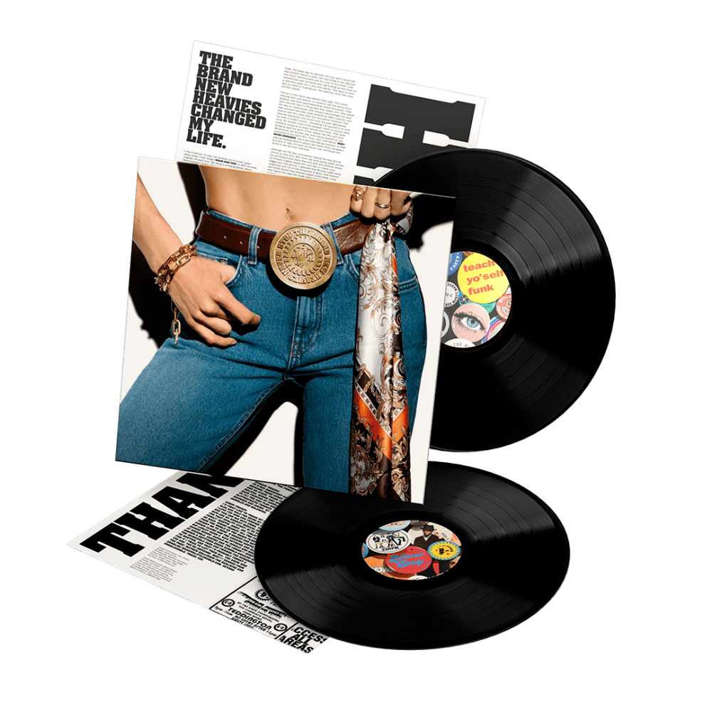 Never Stop... The Best Of Double Vinyl by The Brand New Heavies