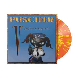 V Is For Vagina Orange Crush & Canary Yellow Double Vinyl by Puscifer