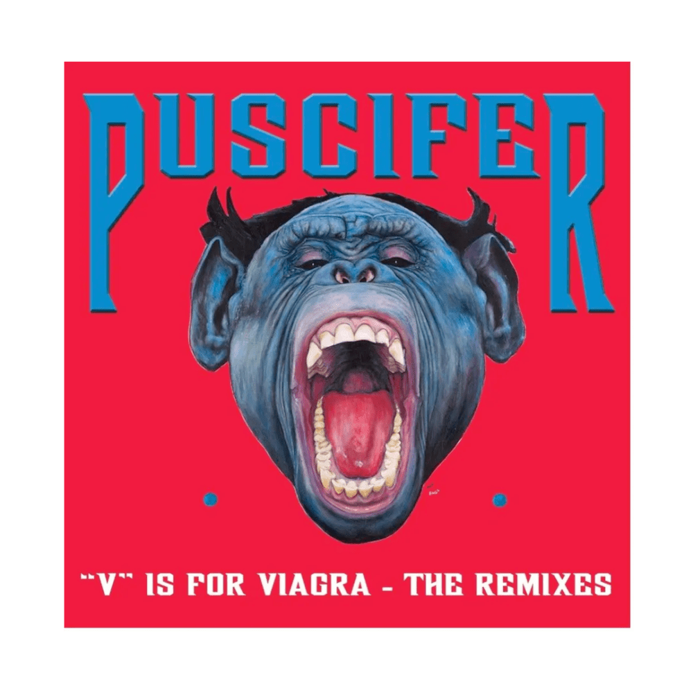 V Is For Viagra The Remixes Apple & Silver Cornetto Coloured  Double Vinyl by Puscifer