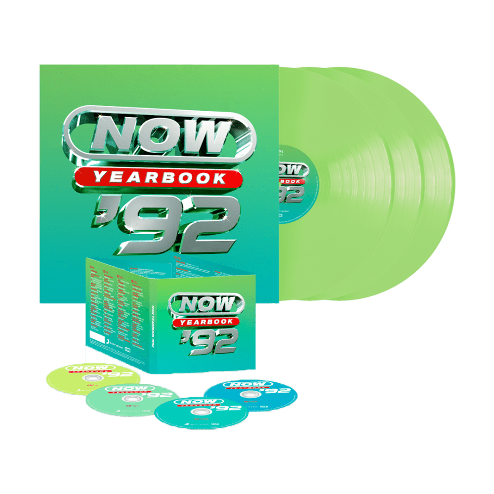 NOW - Yearbook 1992 Green Double Vinyl + Special Edition 4CD by Various Artists