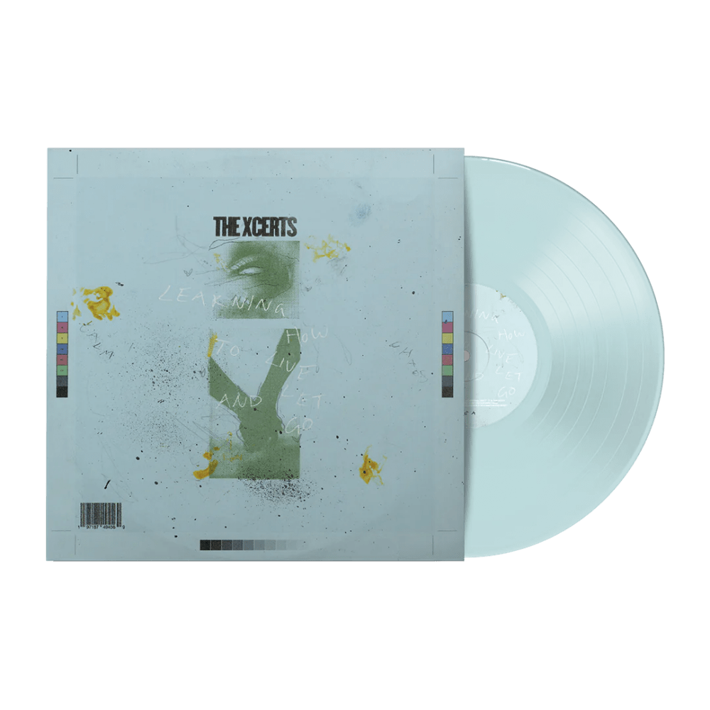 Learning To Live And Let Go Transparent Light Blue Vinyl by The Xcerts