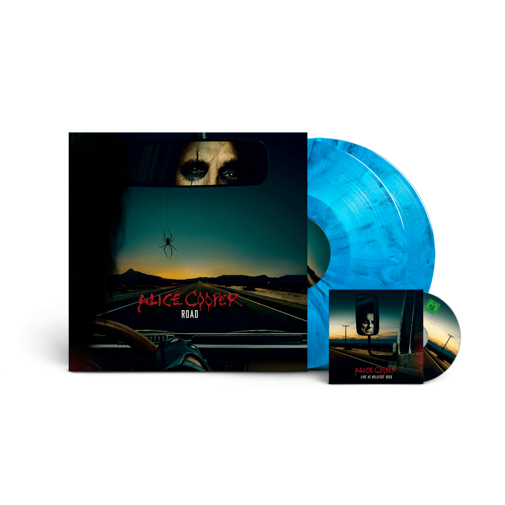 Road Blue Double Vinyl by Alice Cooper