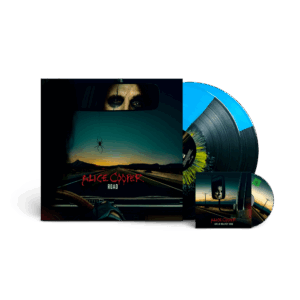 Road Black/Blue Split & Yellow Splatter Double Vinyl by Alice Cooper