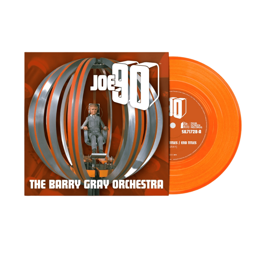 Joe 90 Orange 7 Inch Vinyl by The Barry Gray Orchestra