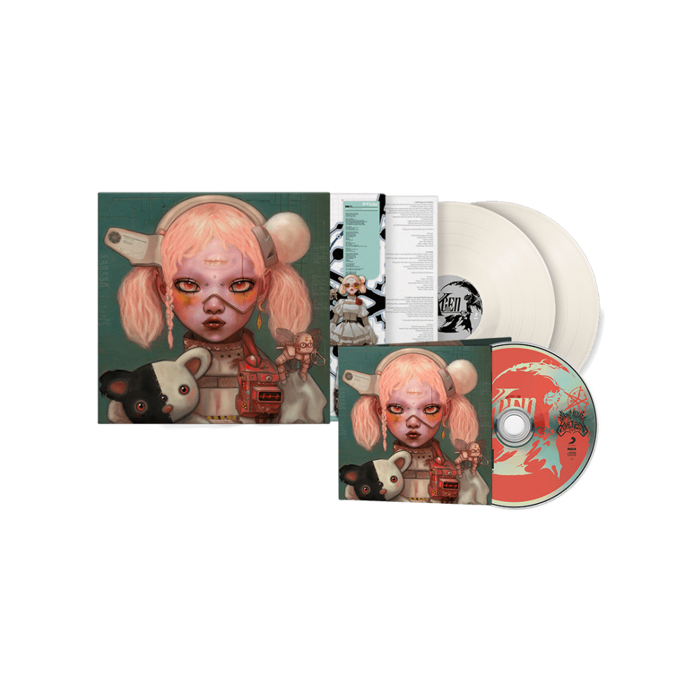 POST HUMAN: NeX GEn Recycled Cream White Vinyl + CD by Bring Me The Horizon