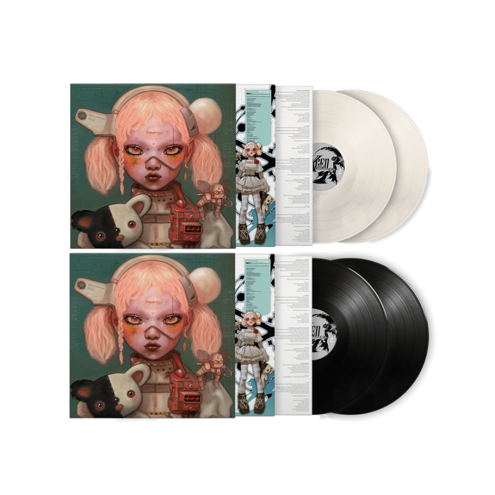 POST HUMAN: NeX GEn Recycled Cream White + Black Vinyl by Bring Me The Horizon