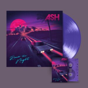 Race The Night Exclusive Limited Edition Purple Coloured Vinyl + Transparent Purple Coloured Cassette Tape by Ash