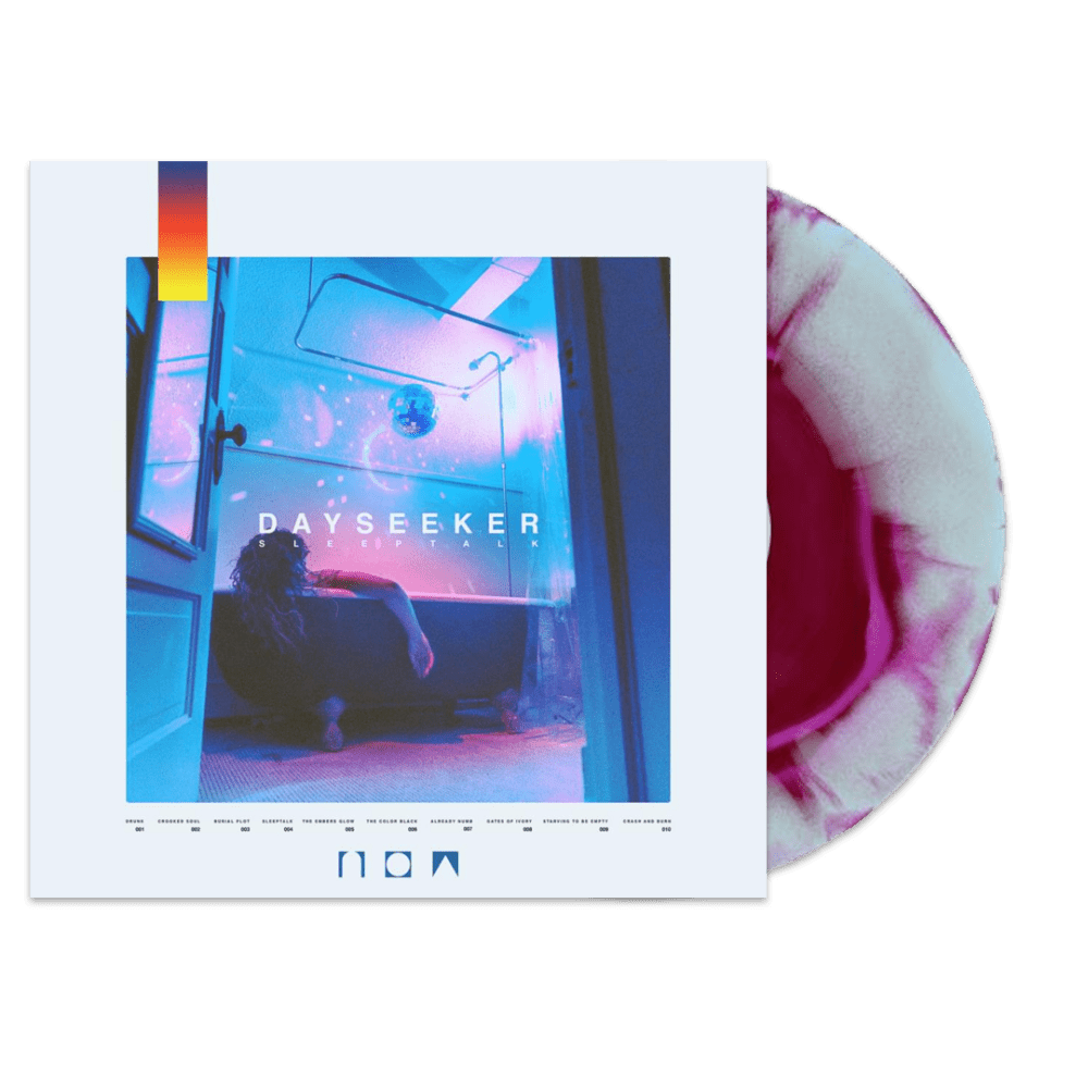 Sleeptalk Multi-Colour Aqua Purple Vinyl LP by Dayseeker