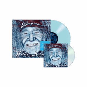 Bluegrass Electric Blue Vinyl + CD by Willie Nelson