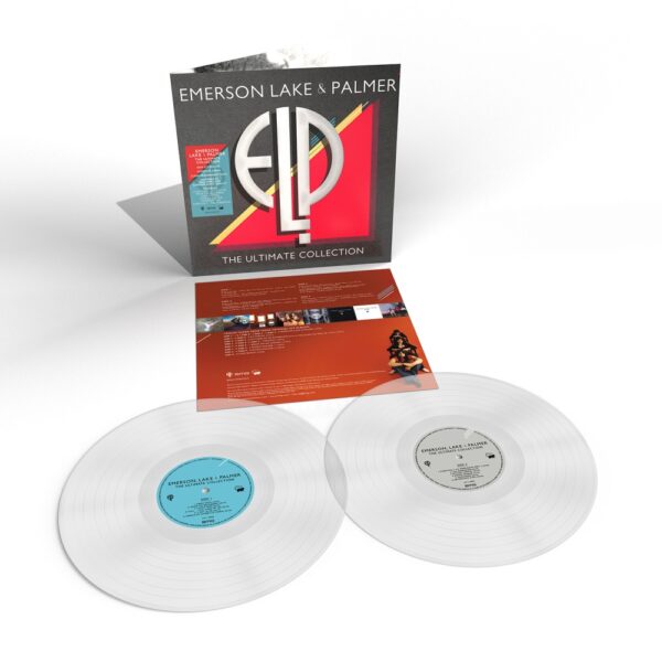 The Ultimate Collection Crystal Clear Vinyl Gatefold Double LP Double LP by Emerson, Lake & Palmer