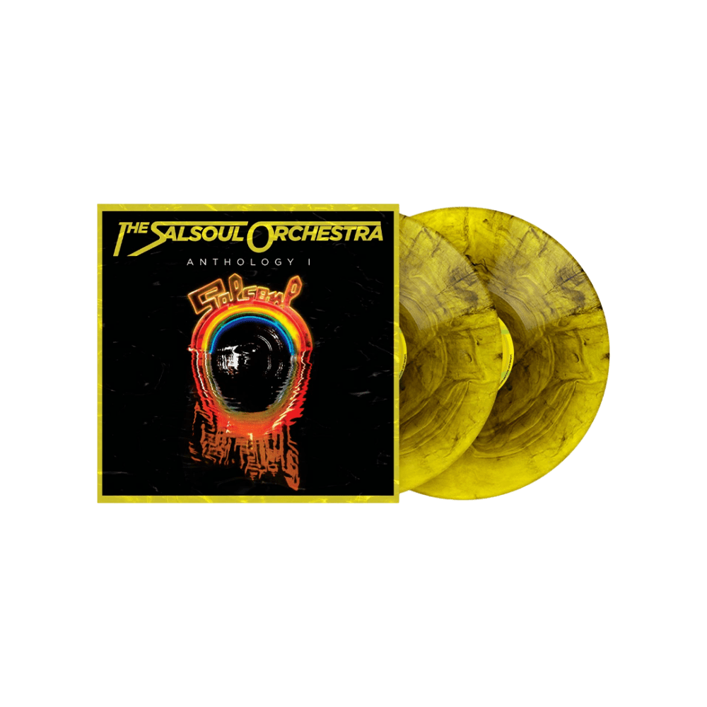 Anthology I Lemon & Black Galaxy Coloured Double Vinyl by The Salsoul Orchestra