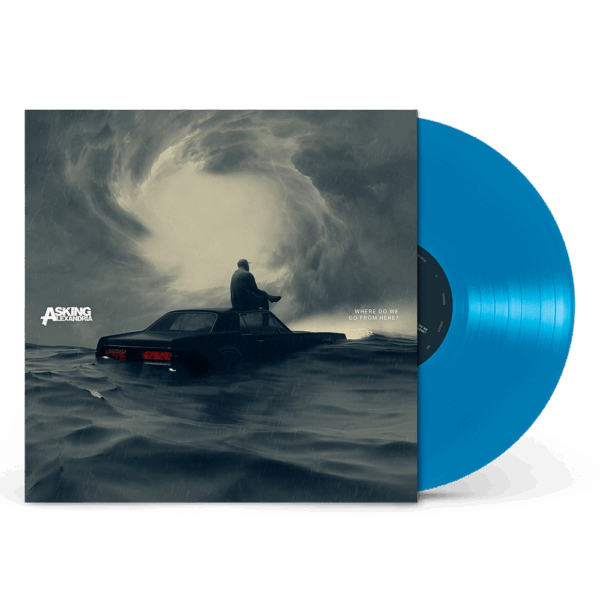 Where Do We Go From Here? Solid Aquamarine Vinyl LP by Asking Alexandria