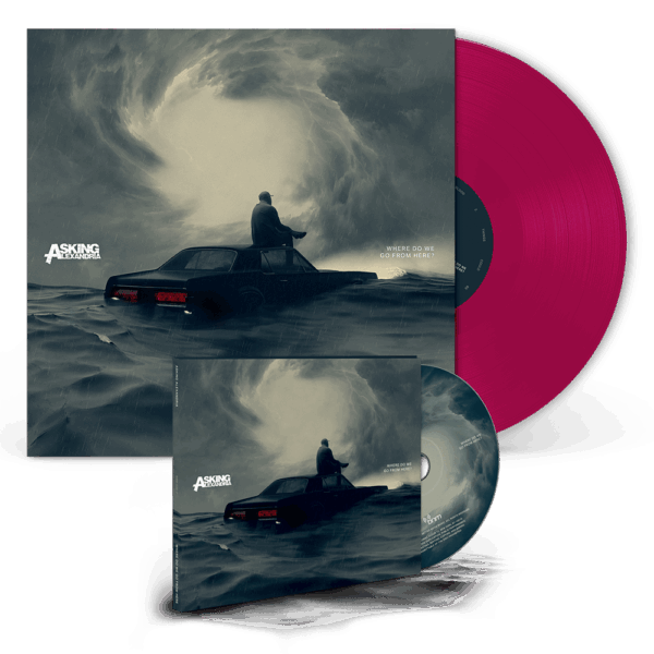 Where Do We Go From Here? Exclusive Fuchsia Vinyl LP & CD Album by Asking Alexandria