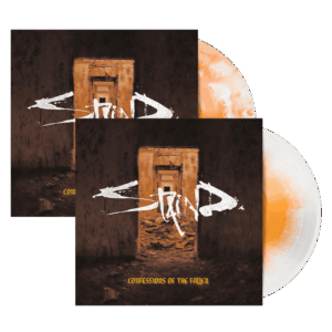 Confessions Of The Fallen Ultra Clear With Orange Splatter + Orange In Ultra Clear Vinyl by Staind