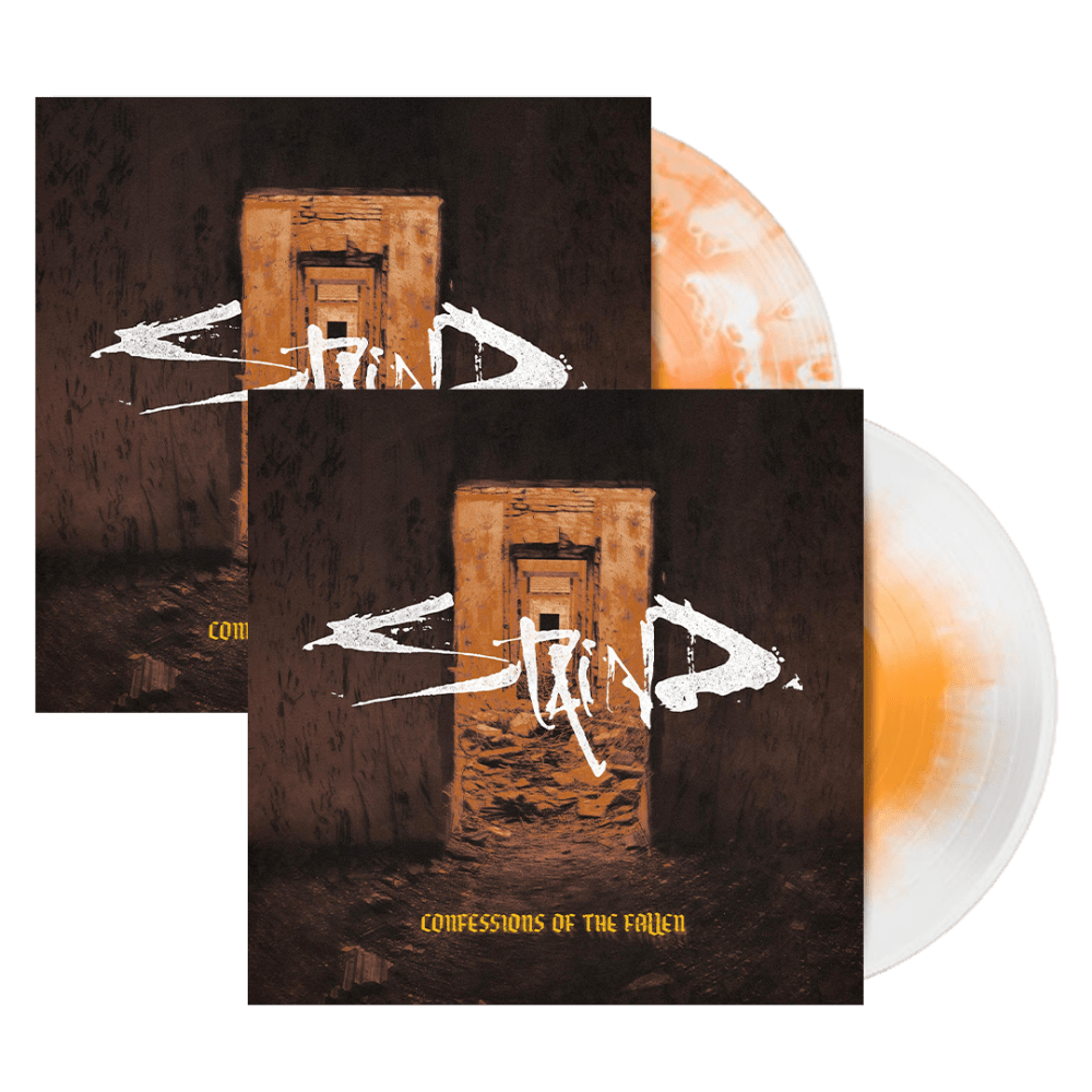 Confessions Of The Fallen Ultra Clear With Orange Splatter + Orange In Ultra Clear Vinyl by Staind
