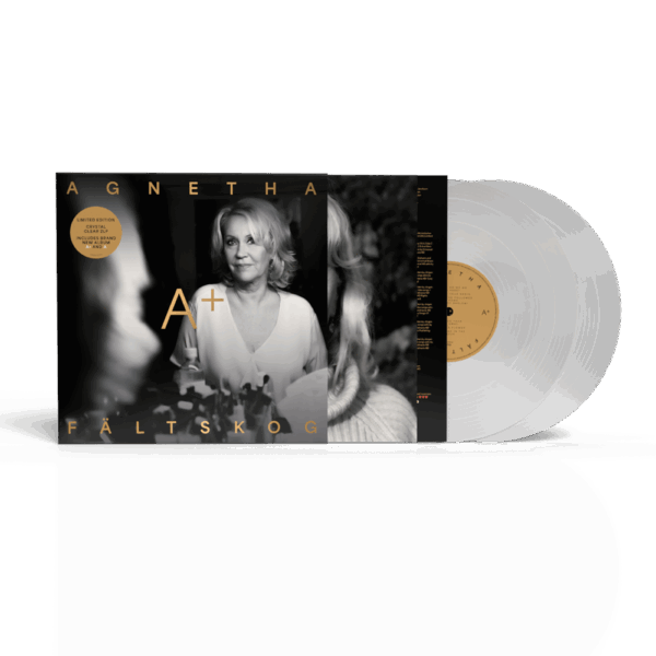 A & A+ Crystal Clear Double Vinyl Double LP by Agnetha Faltskog