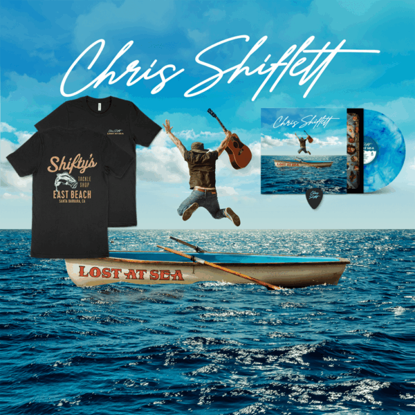 Lost At Sea T-Shirt & LP Bundle by Chris Shiflett